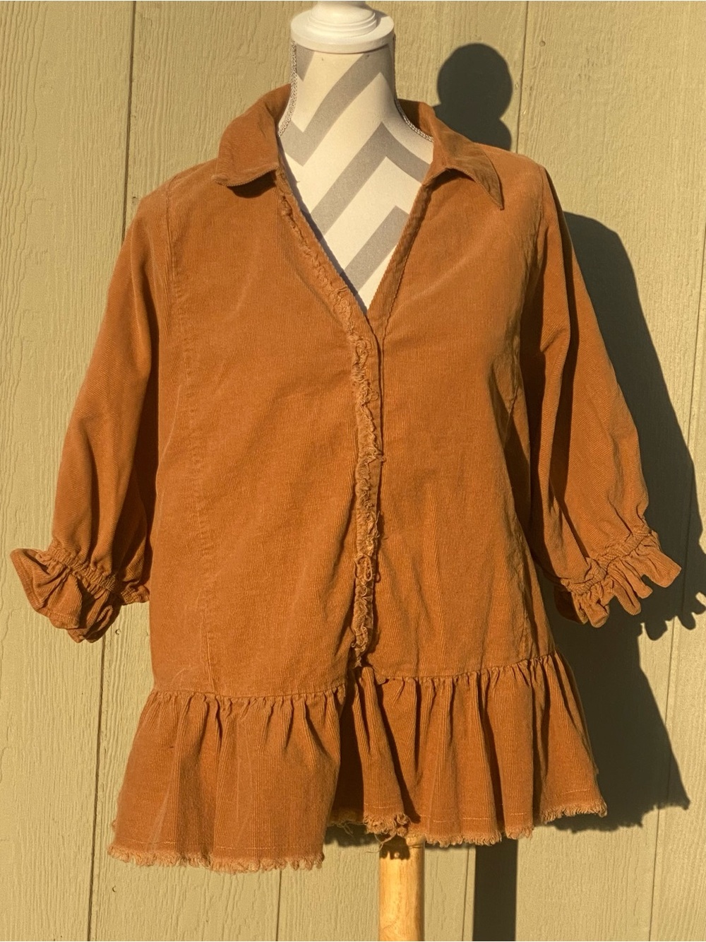 Umgee XL Corduroy Top - Picture 2 of 8